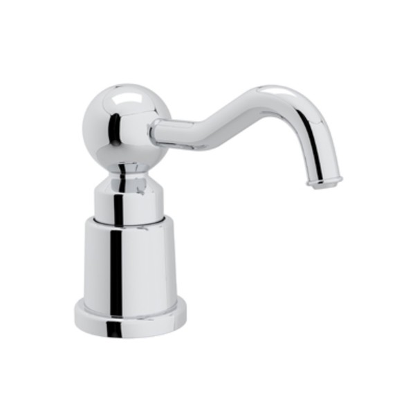 Rohl Luxury Italian Soap/Lotion Dispenser In Polished Chrome LS650CAPC